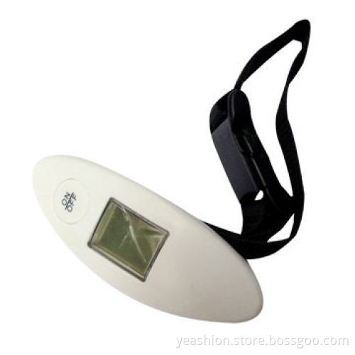 40kg 88lbs portable mini digital travel electronic scale with tape in white color